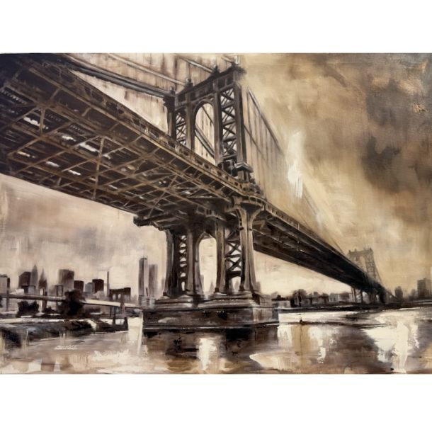 Antonello Arena “METROPOLI 108” 2014 Tecnica mista su tela  Cm 135 x95 Titolo e firma al retro